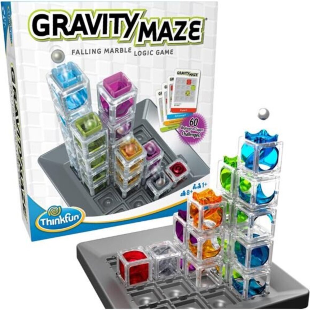 ThinkFun Gravity Maze Marble Run Brain Game‎ and STEM Toy for Boys and Girls